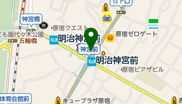 原宿ファースト歯科の地図画像