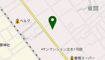 まつざき歯科クリニックの地図画像