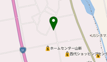 おおさと歯科医院の地図画像