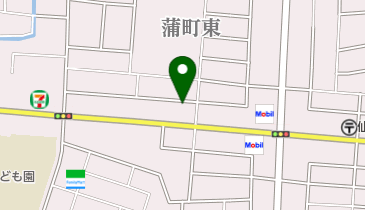 かばの町歯科医院の地図画像