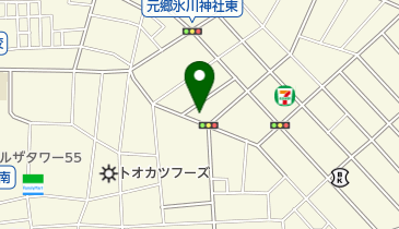 元郷南歯科医院の地図画像