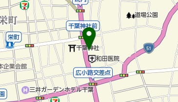 デンタルオフィス凛の地図画像