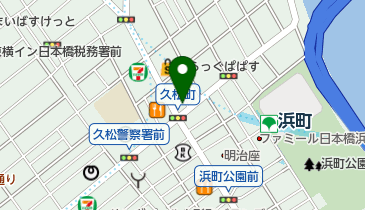 日本橋ファースト歯科の地図画像