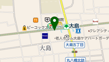 中の橋デンタルクリニックの地図画像