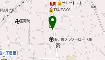 南小岩ファミリー歯科の地図画像