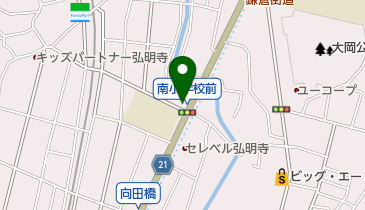 うえまつ歯科の地図画像