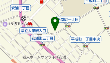 うみかぜ歯科クリニックの地図画像