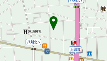 岐南歯科クリニックの地図画像