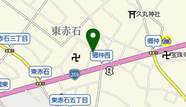 赤石歯科クリニックの地図画像