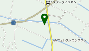 いながき歯科の地図画像