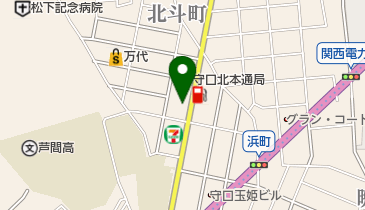 たにもと歯科の地図画像