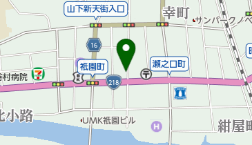 白瀬歯科の地図画像