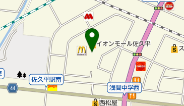 佐久平デンタルクリニックの地図画像