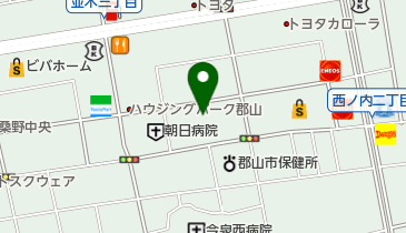朝日歯科医院の地図画像