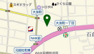 群馬県歯科総合衛生センターの地図画像