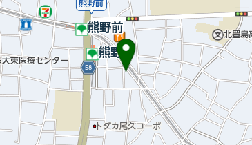 まなべ歯科医院の地図画像