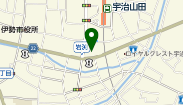 宇治山田歯科医院の地図画像