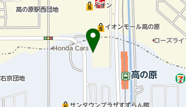 ゆめはんな歯科クリニック高の原の地図画像