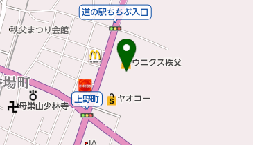 ウニクス秩父歯科の地図画像