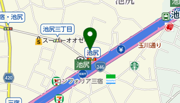 世田谷デンタルオフィス池尻大橋の地図画像