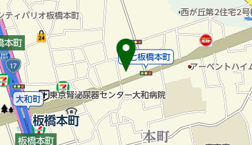 板橋グレース歯科医院の地図画像