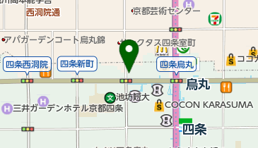 四条室町歯科の地図画像