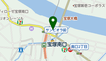 宝塚スミレデンタルクリニックの地図画像