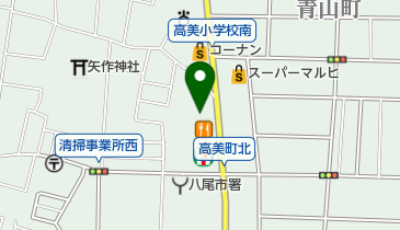 青山通り歯科診療所の地図画像