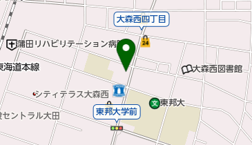 グリーンアップル歯科医院の地図画像