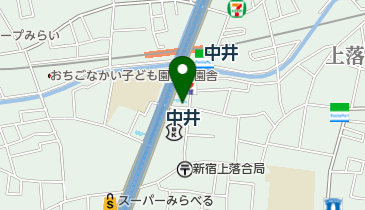 中井駅前歯科の地図画像