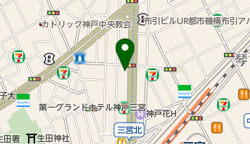 三宮フラワーロード矯正歯科クリニック 神戸市中央区 矯正歯科 650 0001 の地図 アクセス 地点情報 Navitime