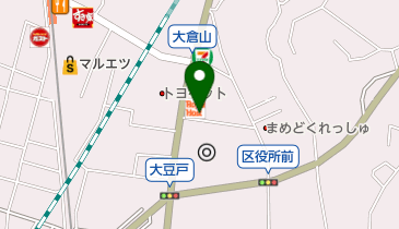 コガデンタルオフィスの地図画像