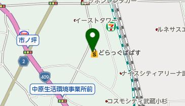 武蔵小杉デンタルクリニックの地図画像