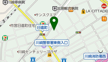 さくら通り歯科の地図画像