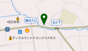 ともなが歯科の地図画像