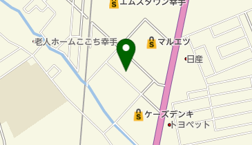 みつば歯科エムズタウン幸手の地図画像