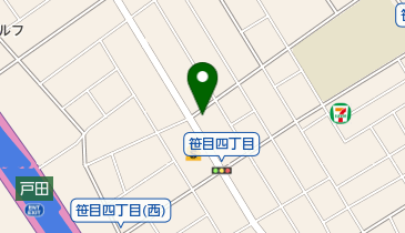 ささめデンタルクリニックの地図画像