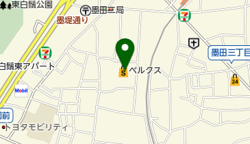 カルミアデンタルクリニック墨田 おとなこども歯科・矯正歯科の地図画像