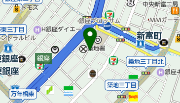 Ginza East Dental Clinicの地図画像