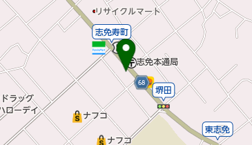 しらしげ歯科医院の地図画像