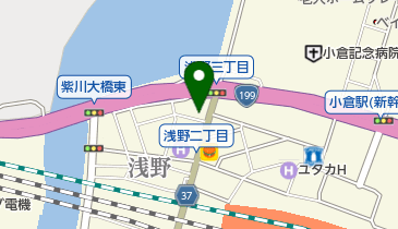 小倉北歯科医院の地図画像