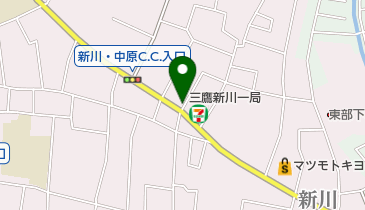 三鷹新川えま歯科クリニックの地図画像