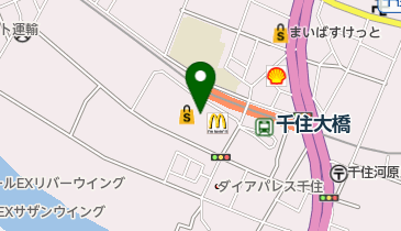 千寿歯科・矯正歯科の地図画像