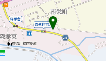 みどりのおかのこども歯科の地図画像