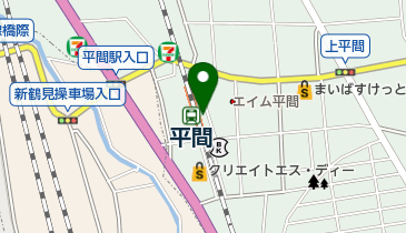 ひらま駅前歯科の地図画像