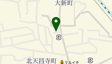北天昌寺歯科医院の地図画像