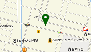 歯科おのでらの地図画像