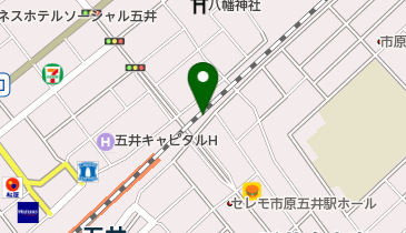 なしの木歯科クリニックの地図画像