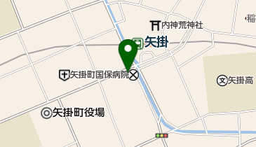 矢掛駅前宮尾歯科クリニックの地図画像