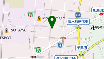 たかはし歯科の地図画像